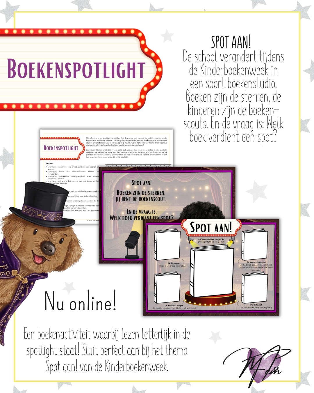 Boekenspotlight (groep 3 t/m 8)