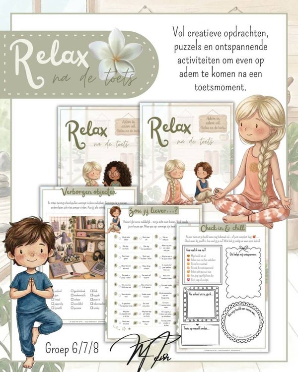 Relax na de toets boekje (groep 6, 7 & 8)