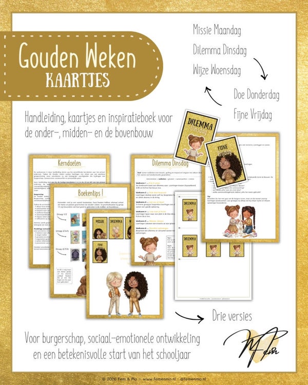 De Gouden Weken – Complete Bundel (99 pagina's)