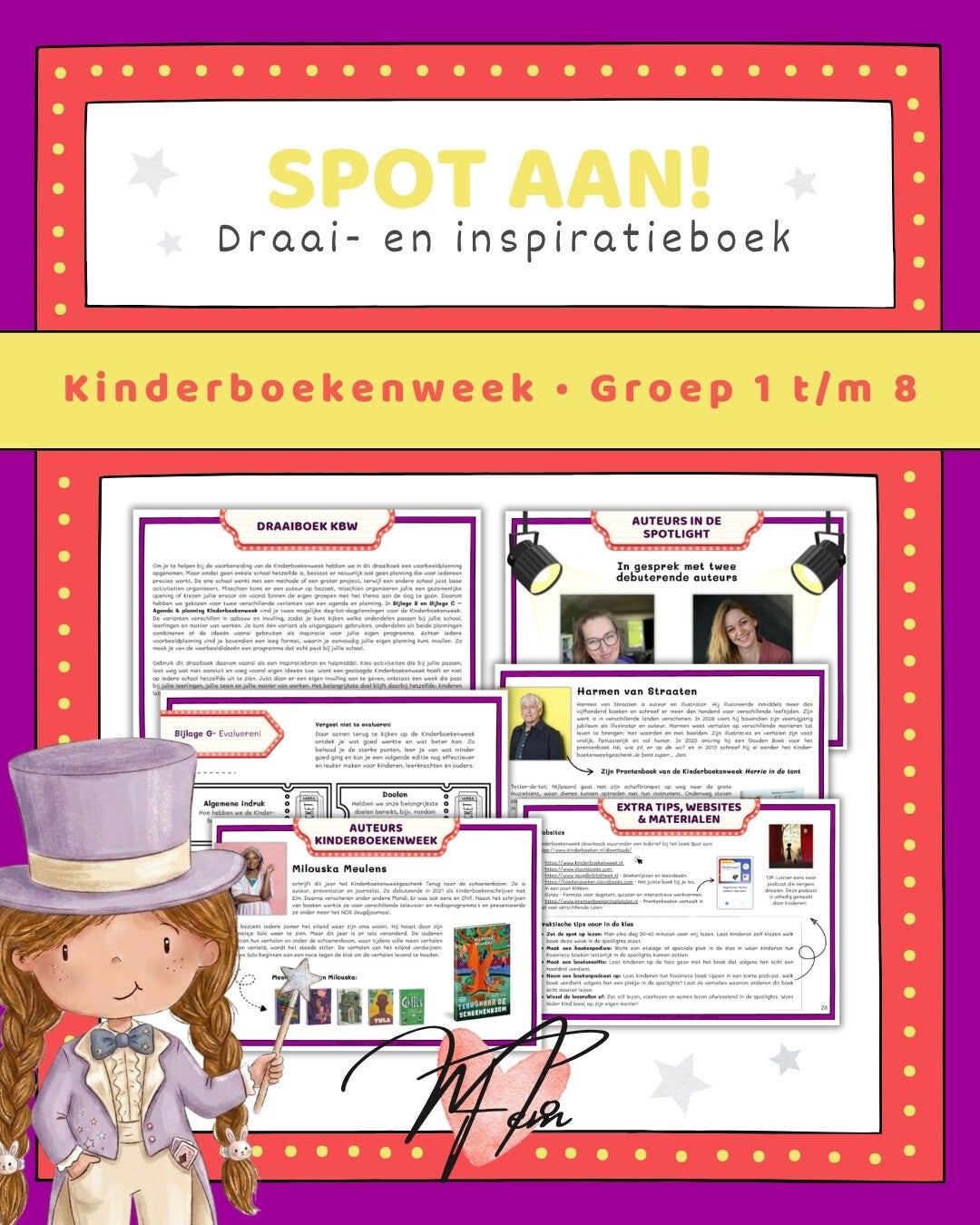 Kinderboekenweek draai- en inspiratieboek 2026 – Spot aan!