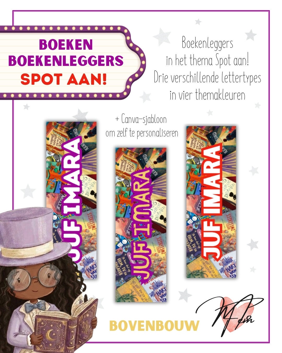 Boekenleggers met boeken | KBW 2026 – Bovenbouw