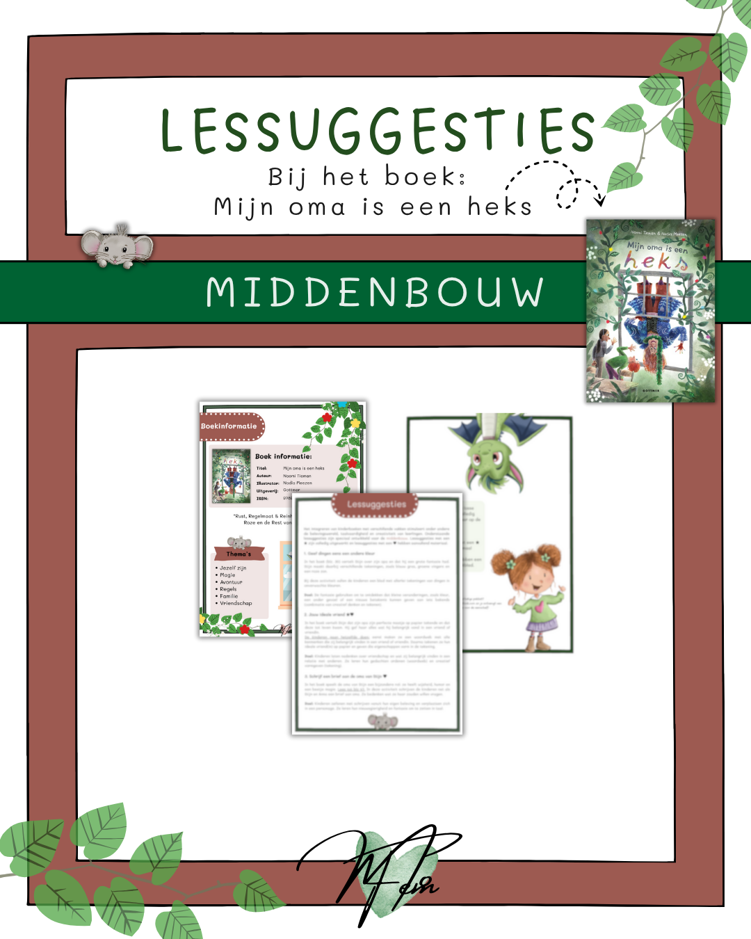 Lessuggesties - Mijn oma is een heks