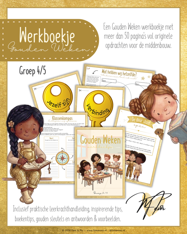 Werkboekje Gouden Weken – Groep 4 & 5