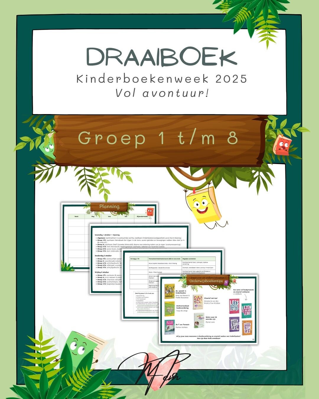 Draaiboek Kinderboekenweek 2025 – Vol avontuur!