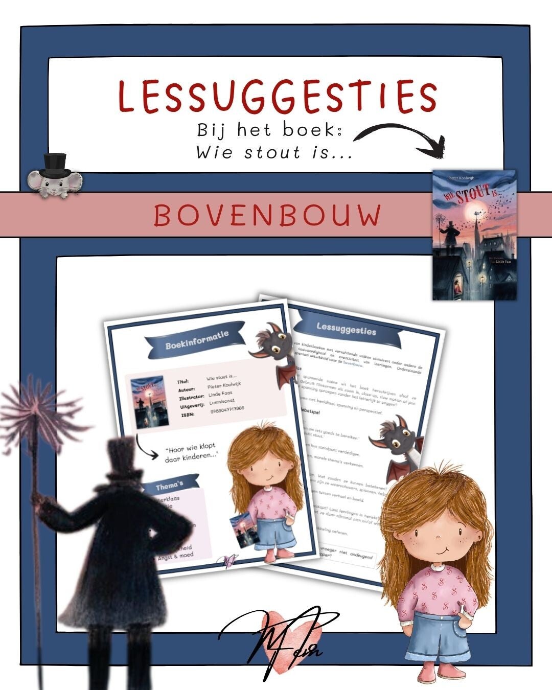 Lessuggesties bij het boek ‘Wie stout is…’ van Pieter Koolwijk (bovenbouw - groep 7/8)