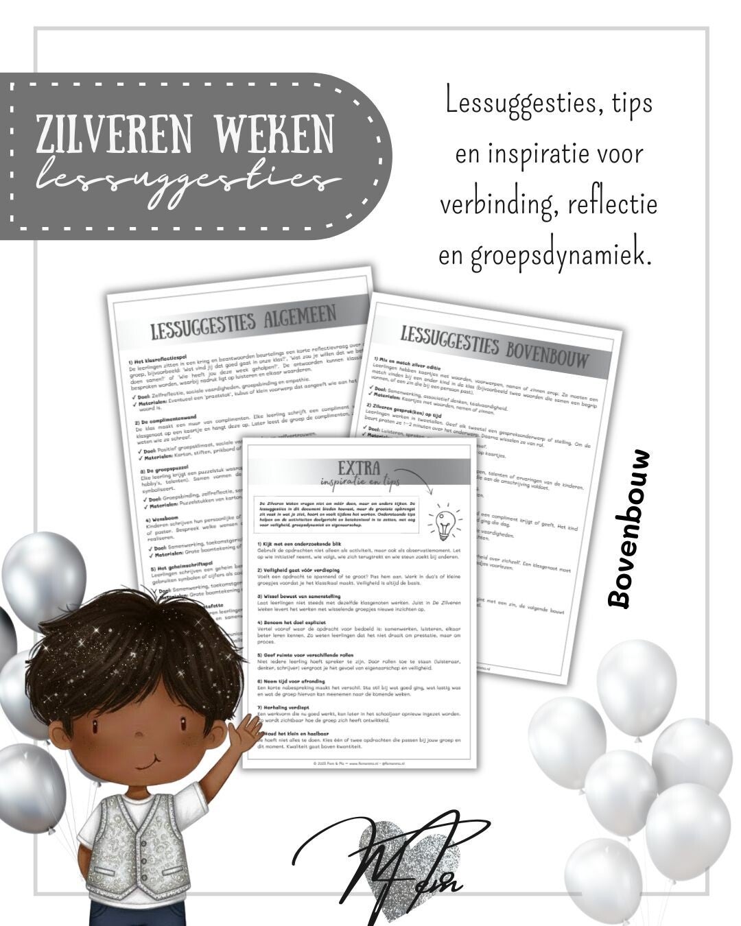 Zilveren Weken lessuggesties voor de bovenbouw