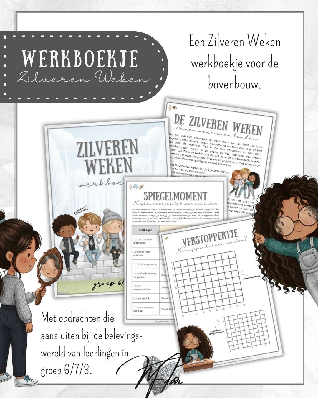 Werkboekje Zilveren Weken – Groep 6, 7 & 8