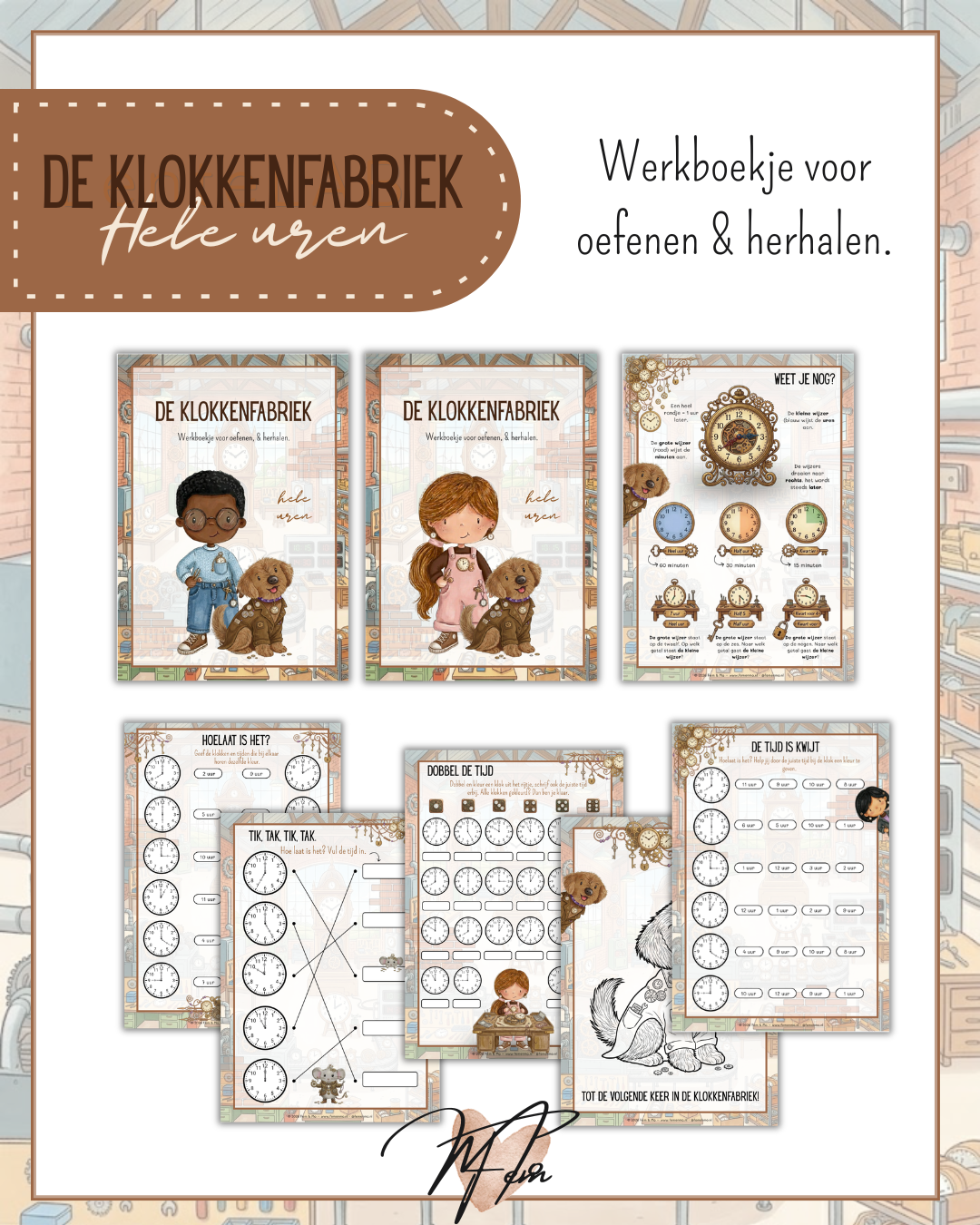 De Klokkenfabriek - Hele uren