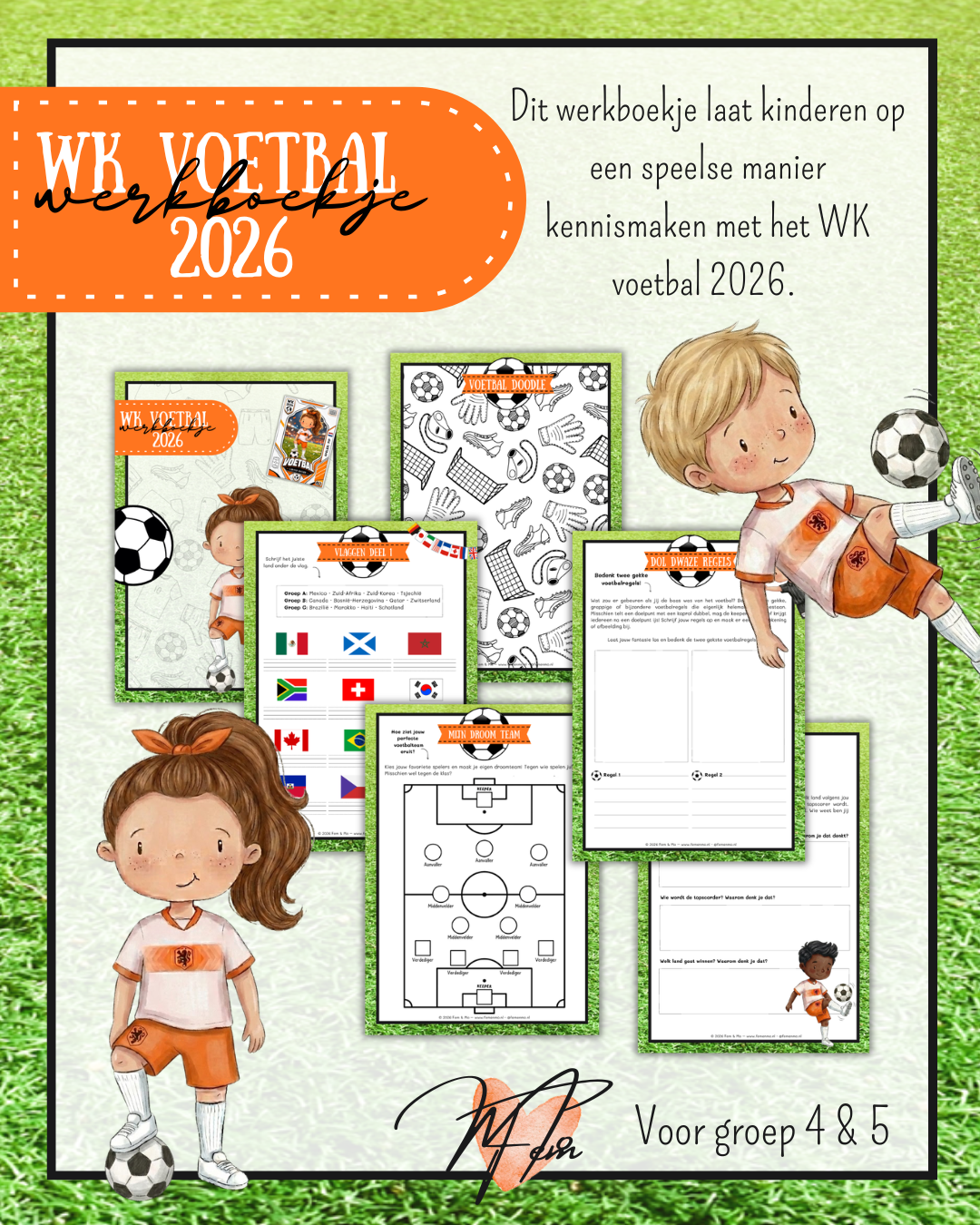 Werkboekje WK 2026 - Groep 4 & 5