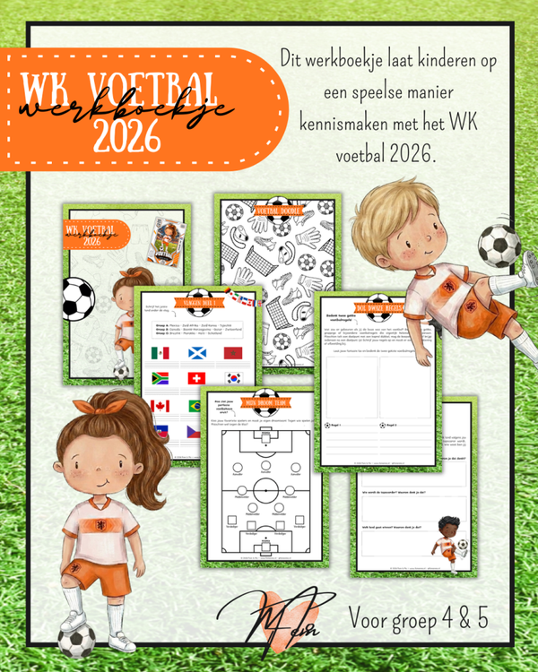 Werkboekje WK 2026 - Groep 4 & 5