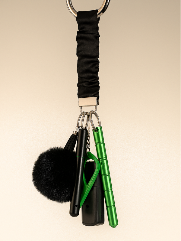 Veiligheids- en Hygiëne sleutelhangers - Black Emerald