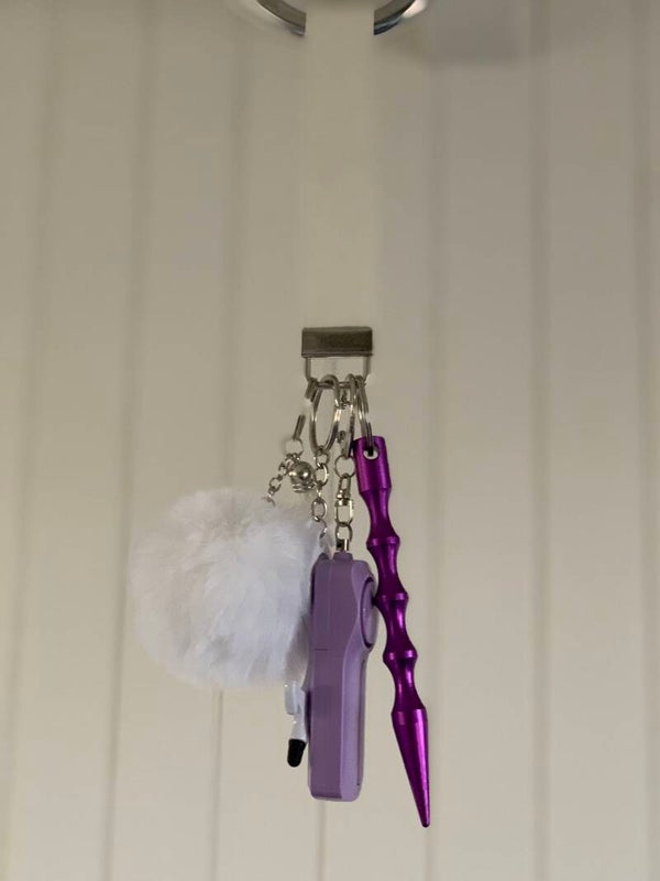 Veiligheids- en Hygiëne sleutelhangers - Lavender