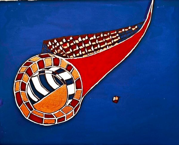 Acryl auf Leinwand ohne Rahmen