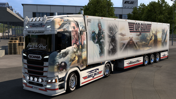Scania S 2016 & Box Trailer - TopGun
