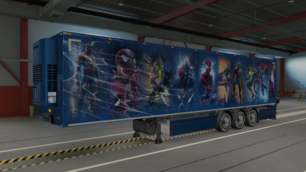 KRONE Trailer Pack - Spiderman MEGA SKIN PACK