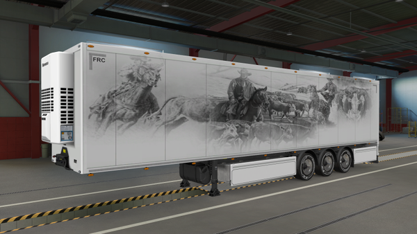 SCS Box Trailer - Wild West