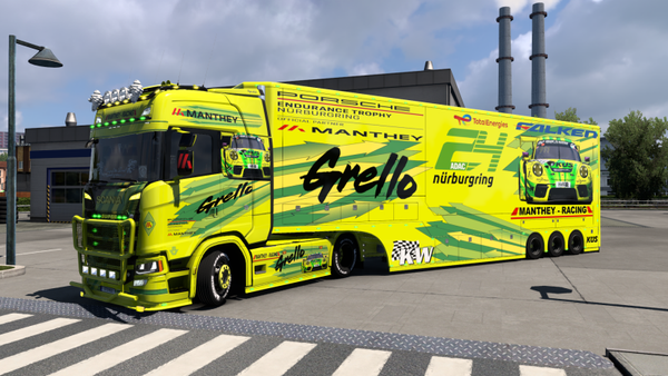 Racing Trailer - Olaf Manthey Racing „GRELLO“