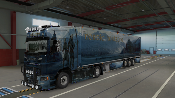 Scania S & Box Trailer - Nordic Horizons