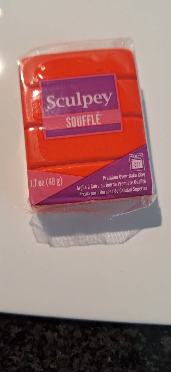 Sculpey polymeerklei oranje