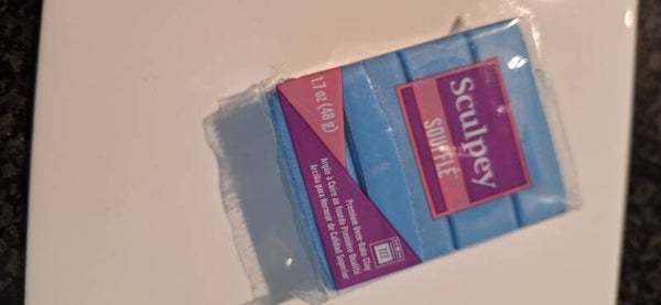 Sculpey polymeerklei lichtblauw