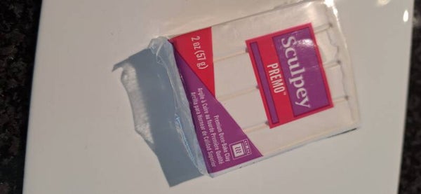 Sculpey polymeerklei Wit