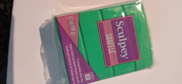 Sculpey polymeerklei Groen