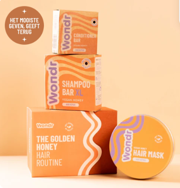 The Golden Honey Hair Routine