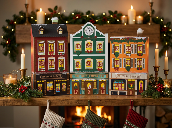 Christmas Village Advent Calendar — Complete Set