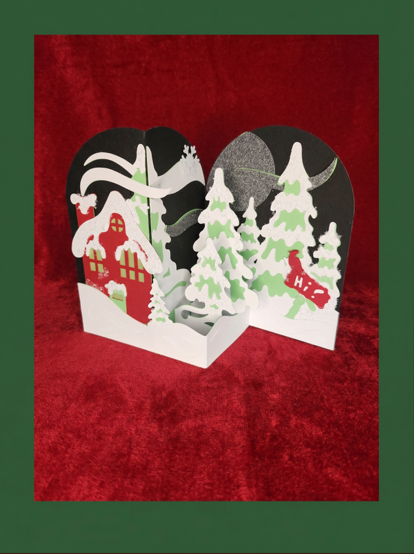 Snowed In Christmas Card