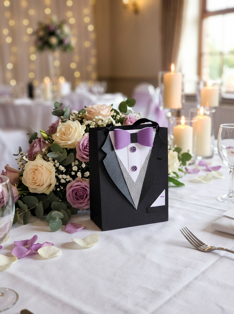 Groom's Tuxedo Gift Bag