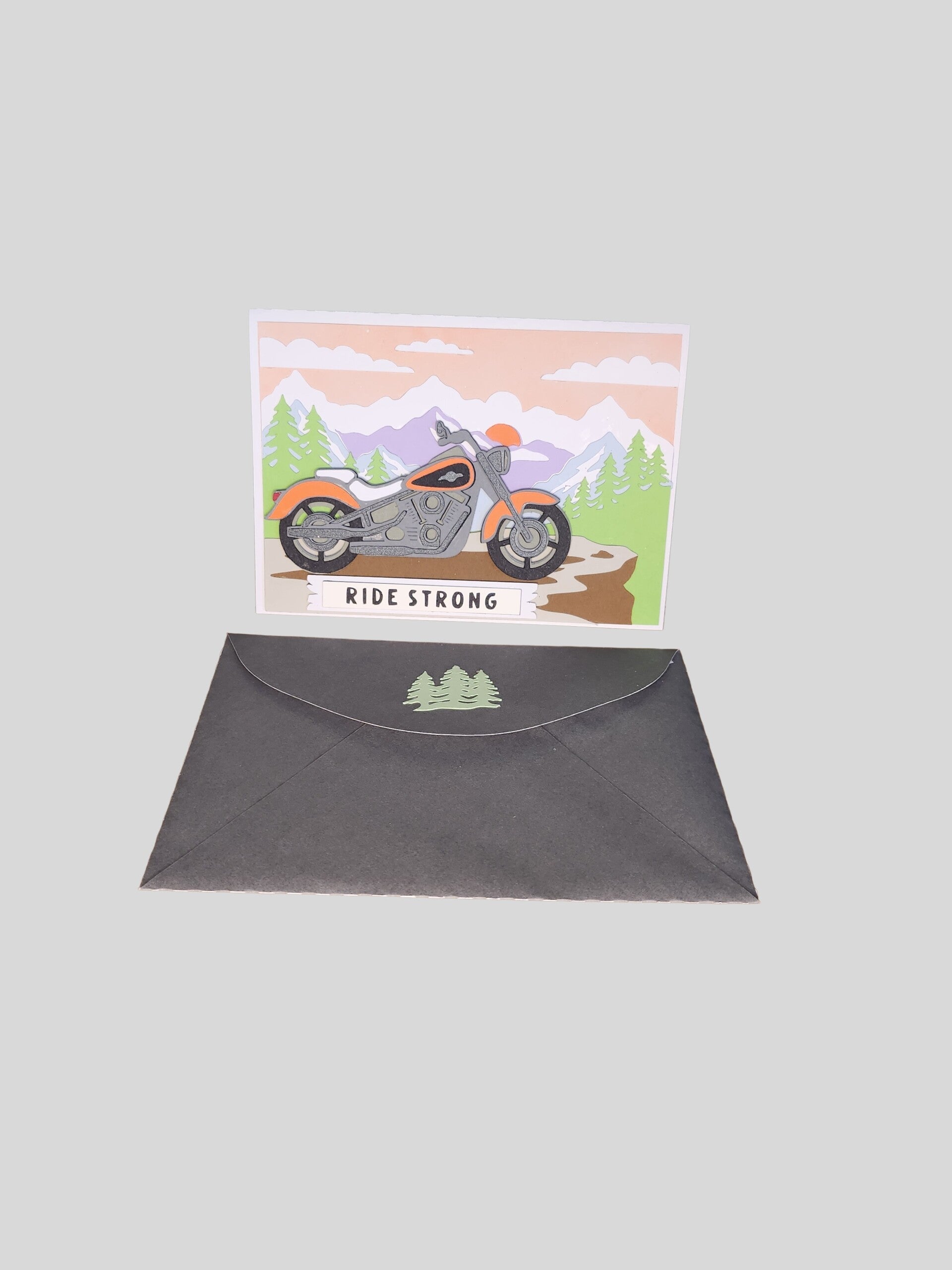 Ride Strong — Motorcycle Card