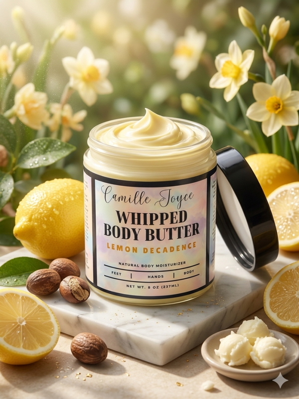 Camille Joyce Whipped Body Butter-Lemon Decadence