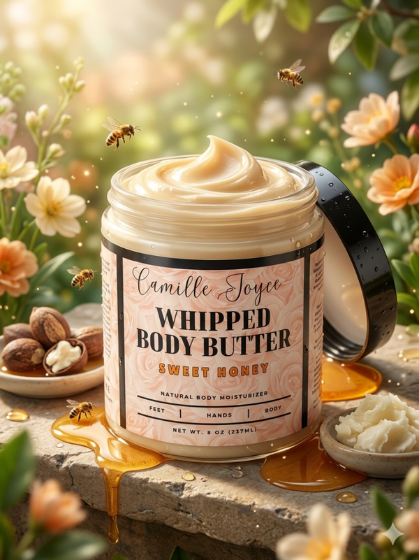 Camille Joyce Whipped Body Butter-Sweet Honey