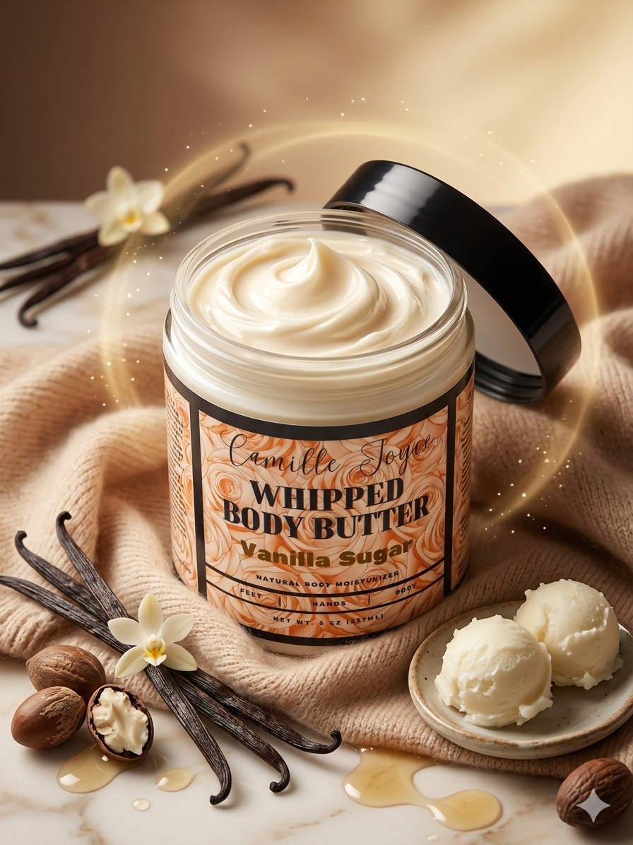 Camille Joyce Whipped Body Butter-Vanilla Sugar