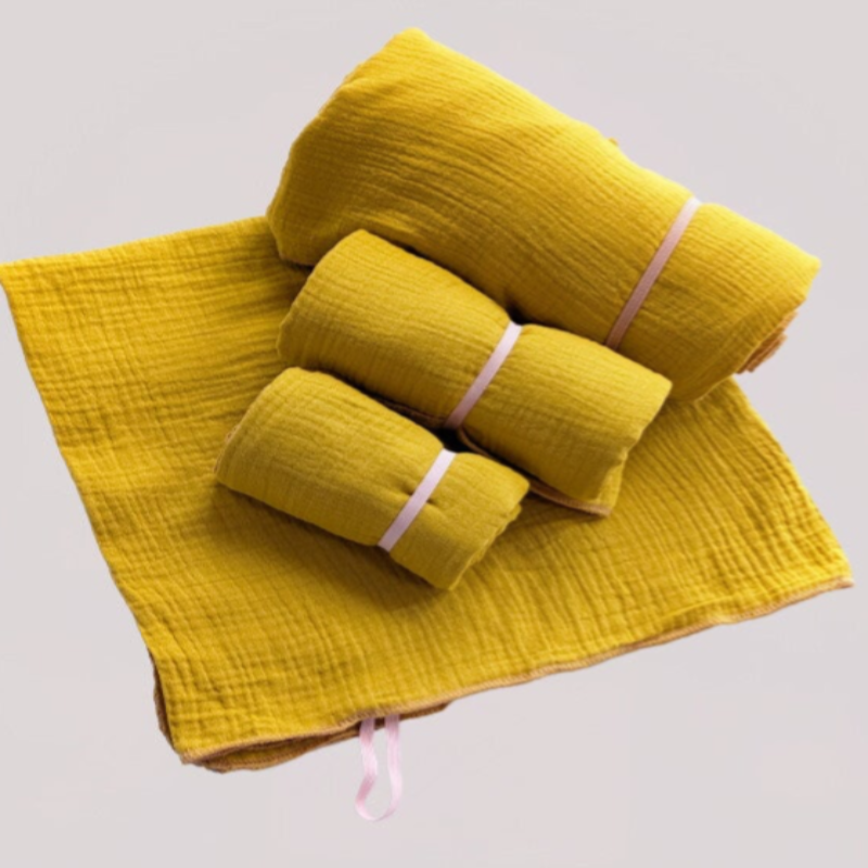 Handtuch „Tanni“ – Senfgelb