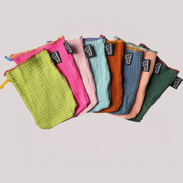 Bio-Musselin-Waschlappen „Tanni“