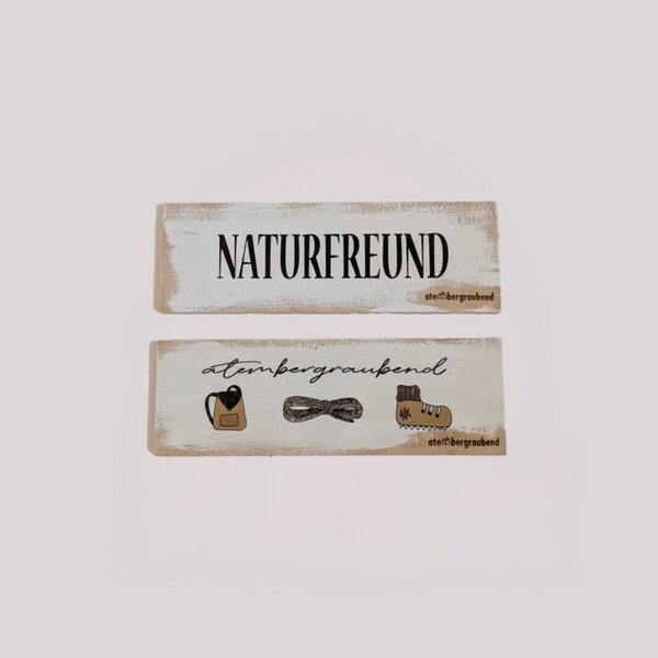 Holzschild „Abenteurer“