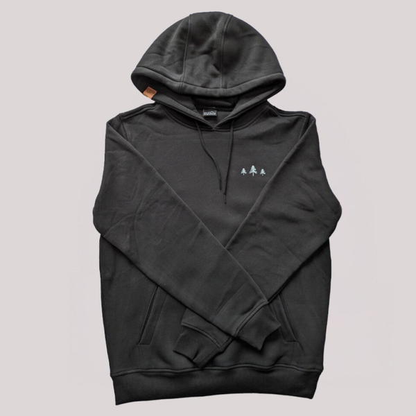 Hoodie "Bergidylll"  Schwarz