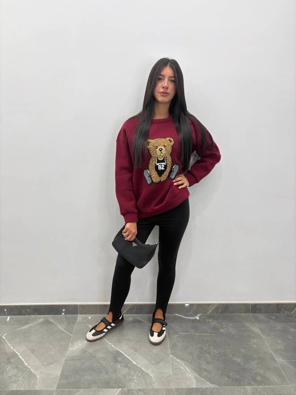 Felpa Toy - Bordeaux