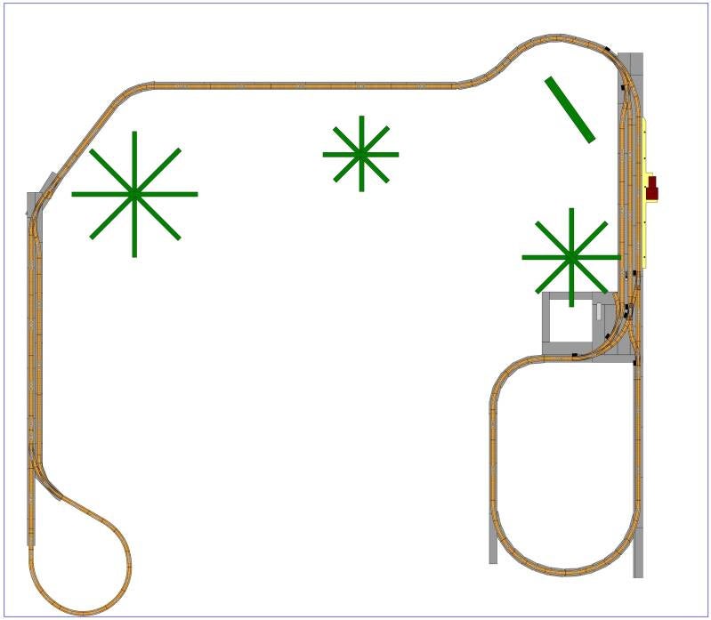 Garenbahn Spur G - Strecke 2021