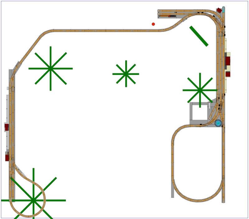 Garenbahn Spur G - 2024 Strecke
