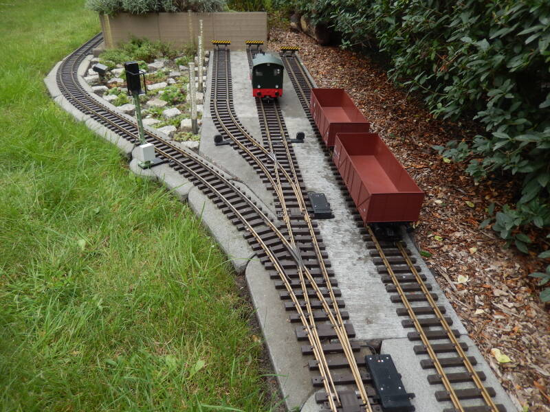 Garenbahn Spur G - 2022 Abstellgleise