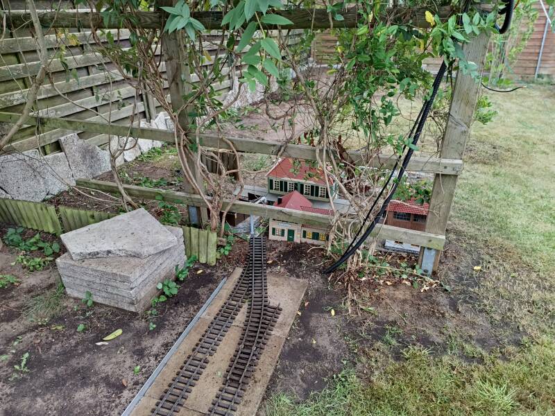 Garenbahn Spur G -  Baustelle