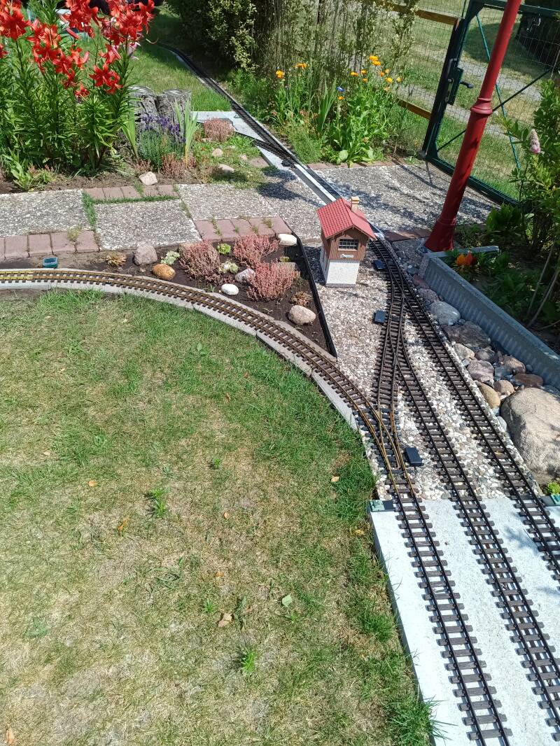 Garenbahn Spur G - Gleise