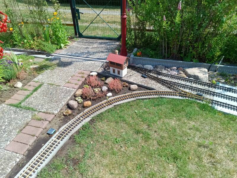 Garenbahn Spur G - Y Weiche