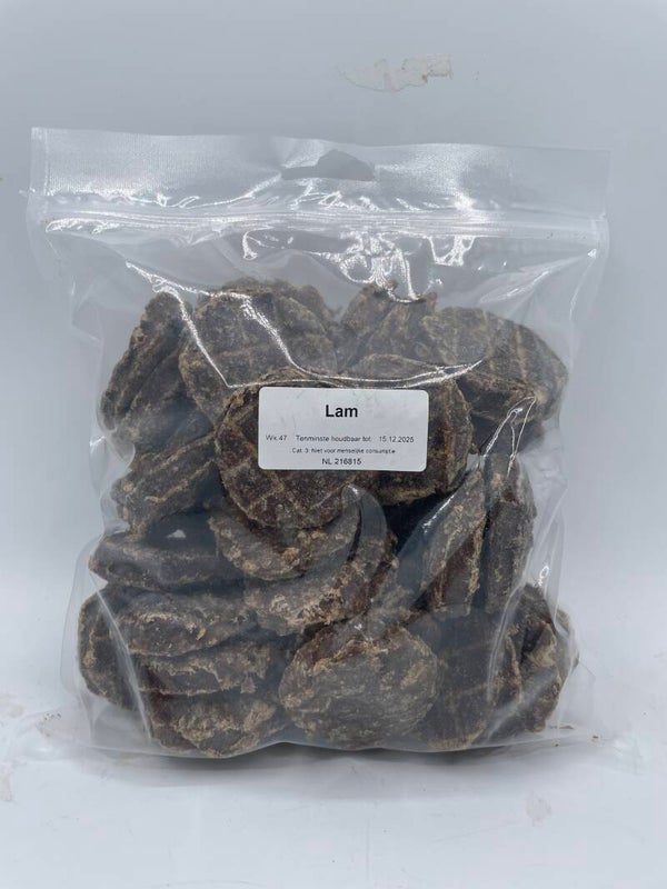 100% lamsburgertjes 500 gram
