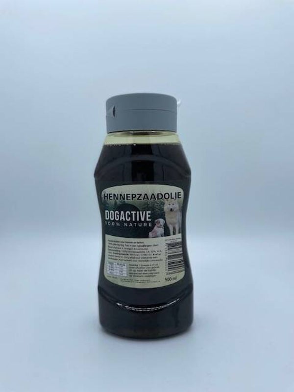 100% Hennepzaadolie 500 ml