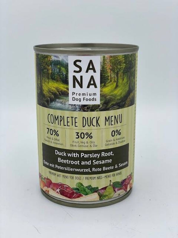 Complete duck menu 400 gram