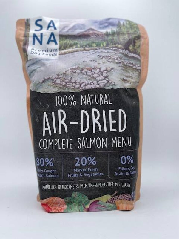 Air dried complete salmon menu 1kg