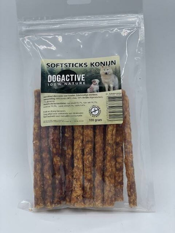 Soft sticks KONIJN 100 gram